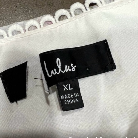 Lulu’s Radiant Afternoon Ivory Floral Cutout Tiered Midi Dress Sz: XL - Picture 9 of 9